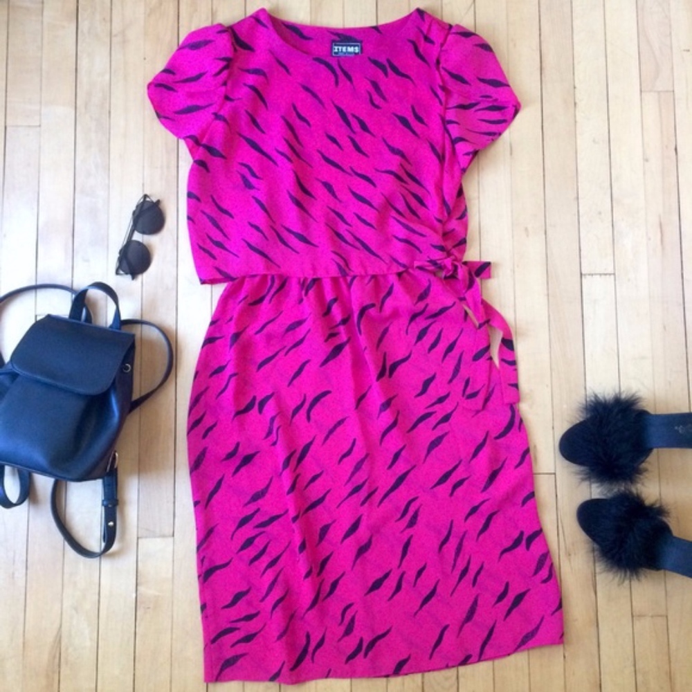 Vintage tiger dress